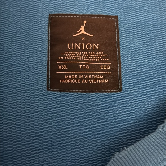 JORDAN X UNION LA CREW NECK XXL - Picture 3 of 5